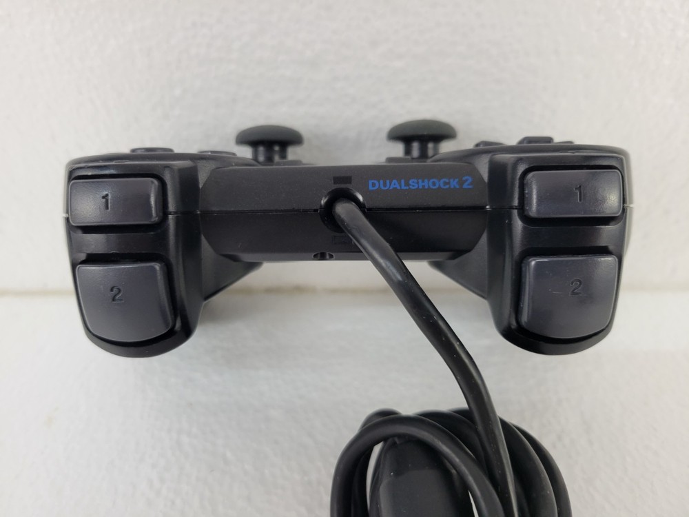 PlayStation 2 PS2 Official OEM Sony DualShock 2 Controller Black Working A