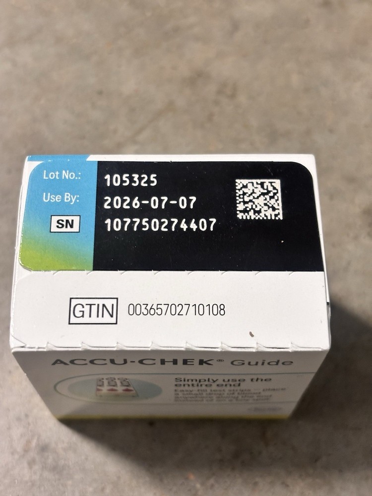 Accu-Chek Guide 25 Count Diabetic Test Strips