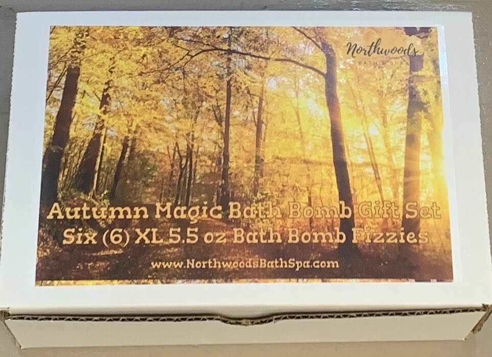 Autumn Magic 6-pack Bath Bomb Gift Set