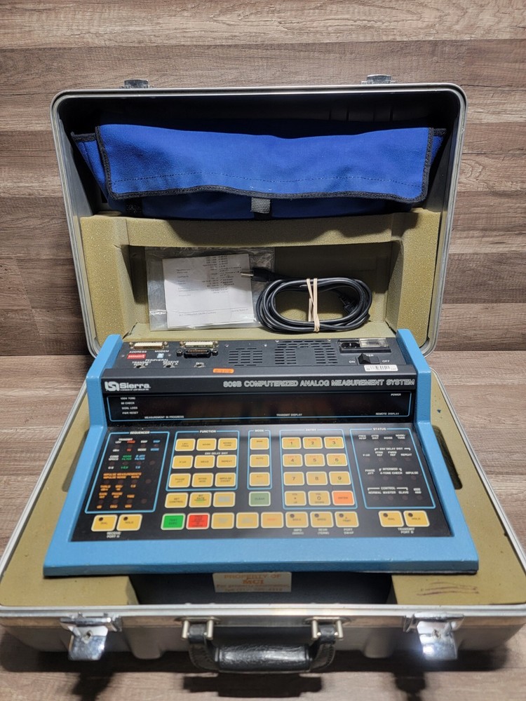 Rare Vintage Sierra 809B Computerized Analog Measurement System WORKS/ READ