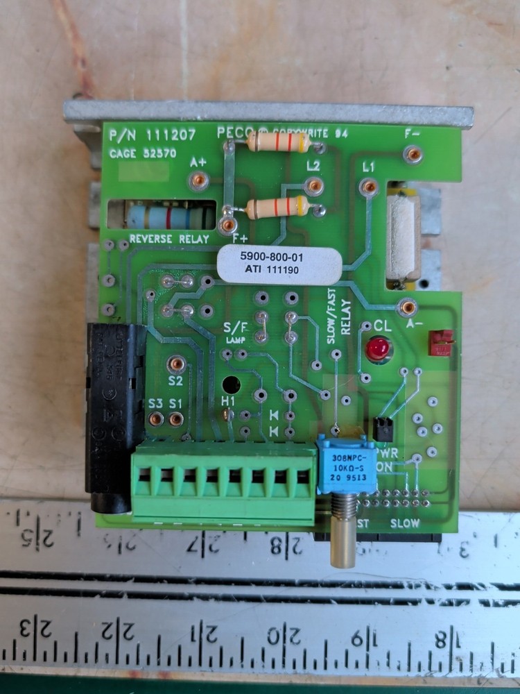 PECO 111207 DC SPEED CONTROLLER 5900-800-01