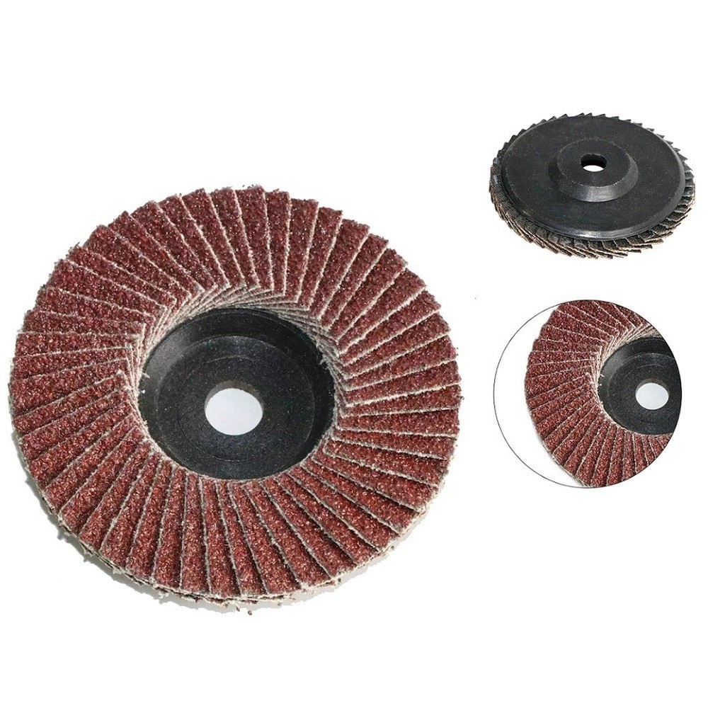 Flap Discs 3inch 75mm 80 Grit Abrasive Angle Grinder Flap Disc Practical