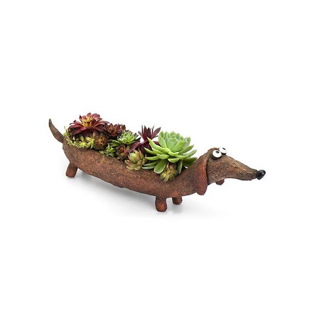 Blobhouse Rufus Doxin Dog Planter