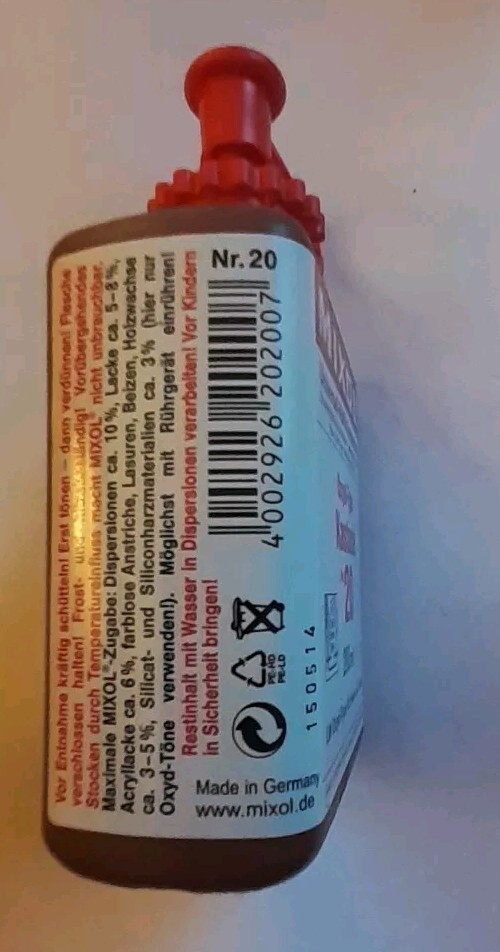 MIXOL Universal Tint #20 Kastanie 200ml