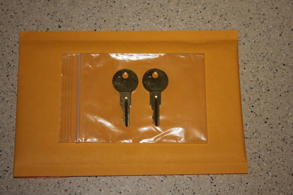 LL1-LL225 2-New Keys For CRAFTSMAN tool boxes cut to your code replacement key