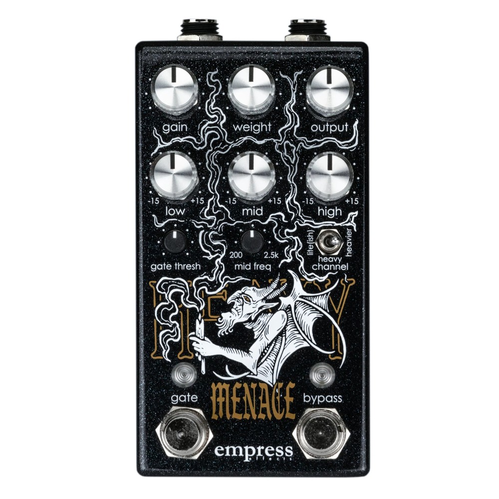 Empress Effects Heavy Menace Distortion Effects Pedal