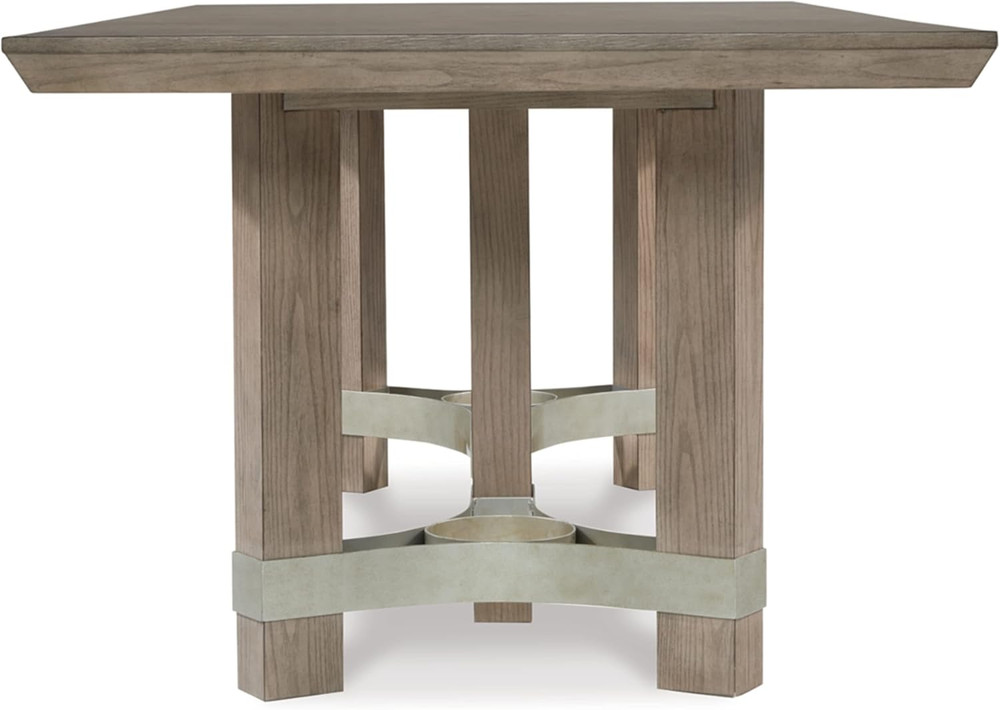 Chrestner Modern Brown Rectangular Dining Table for Stylish Dining Spaces