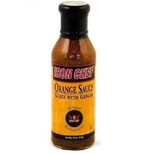 Iron Chef Orange Sauce Glaze With Ginger