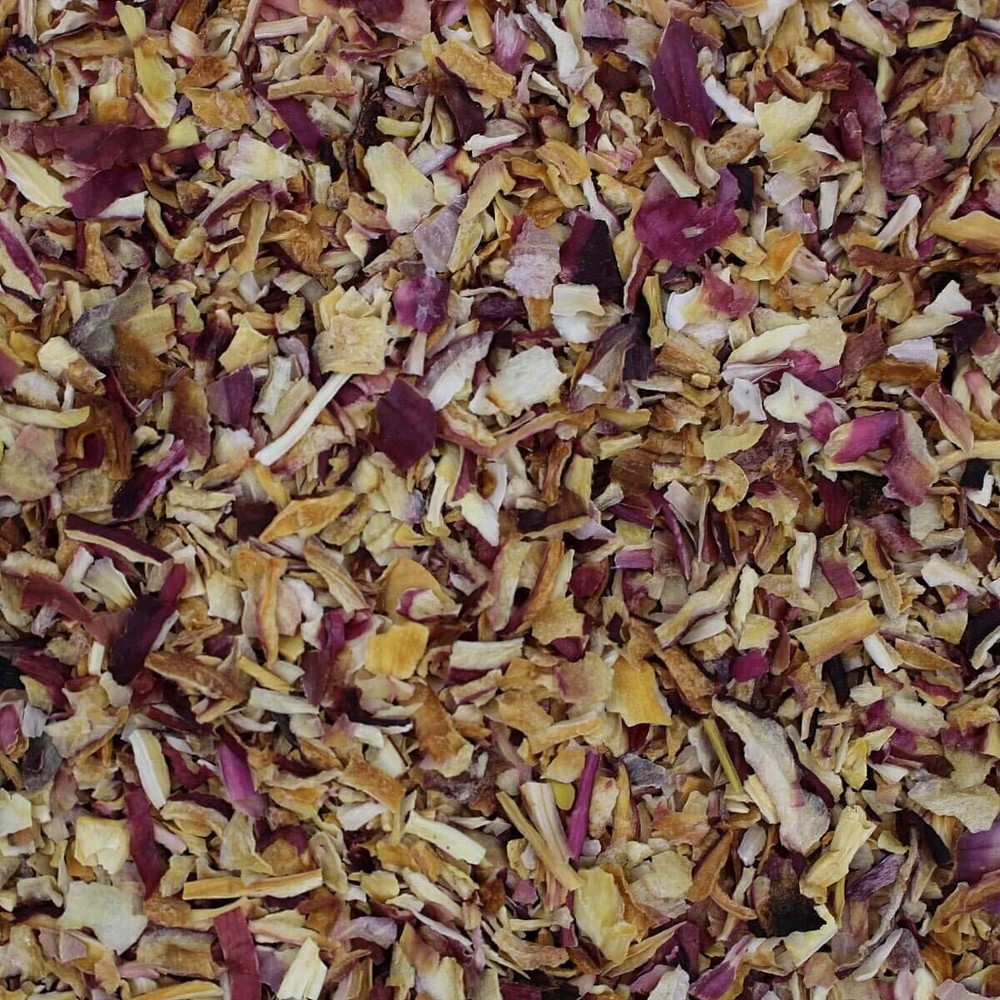 Harmony House Premium Dehydrated Shallots (8 oz, Quart Size Jar)
