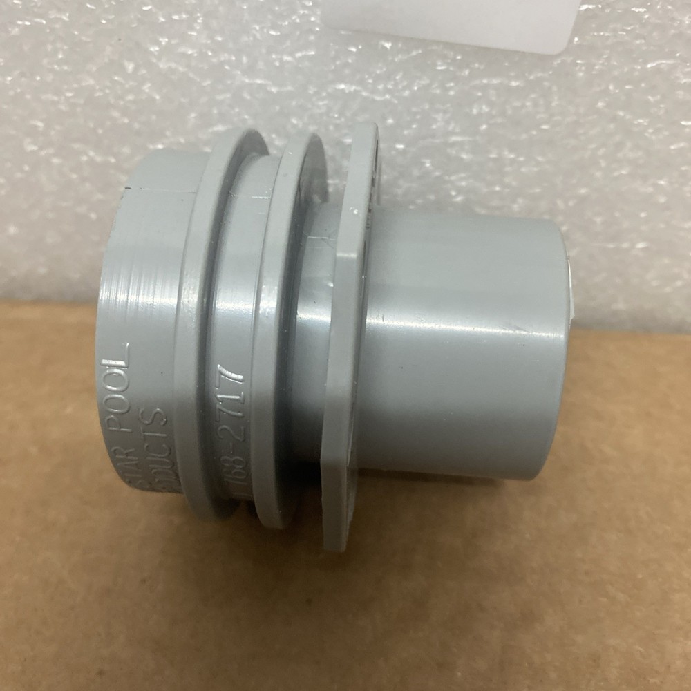 Aquastar 300-308 White 1-1/2" Pool Flush Mount Return Fitting