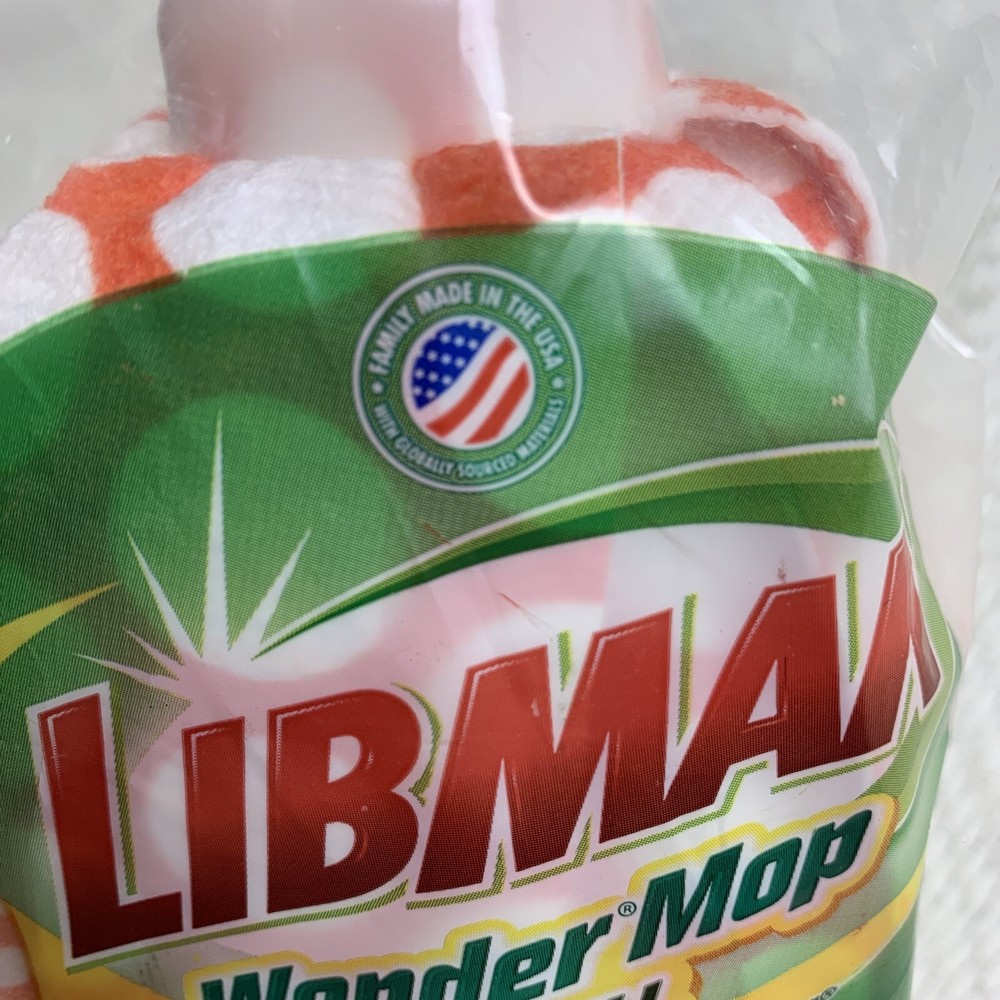 Libman Wonder Mop Refill Model 02001 Easy Change Machine Washable Refill New