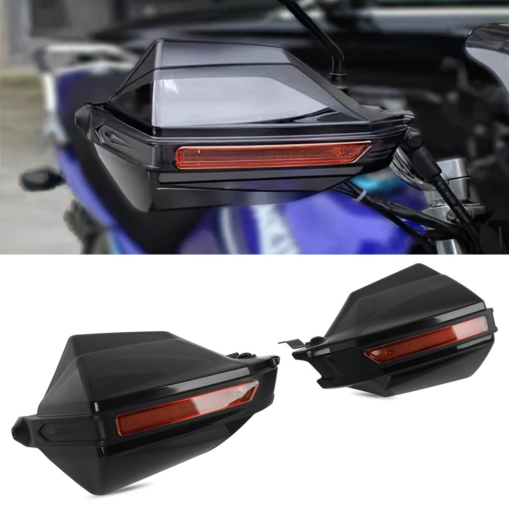 Universal Motorcycle Handguards 7/8" 22mm Handle Protector Shield Hand Guards