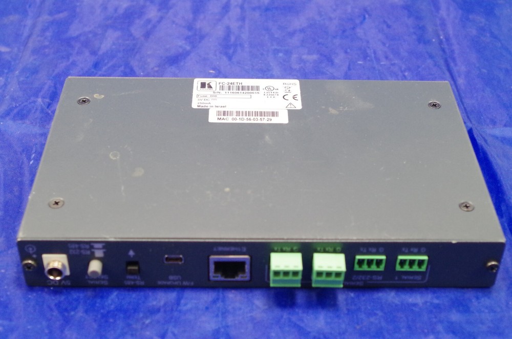 Kramer FC-24ETH 4 Port Serial Control Gateway/ Ethernet Controller READ