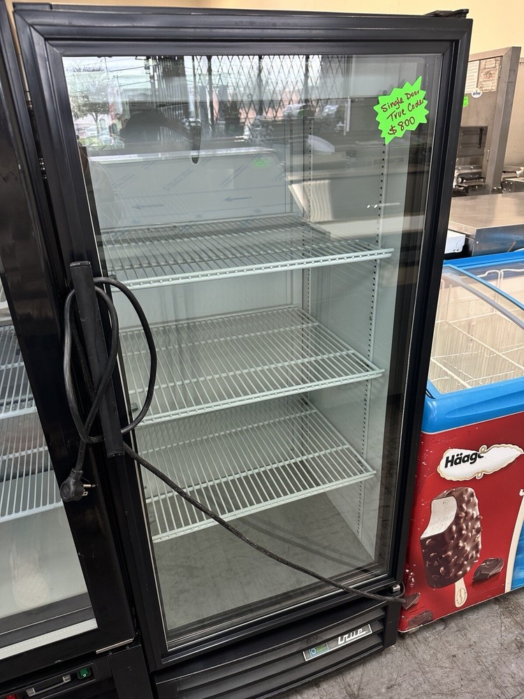 True Single Door Merchandising Cooler