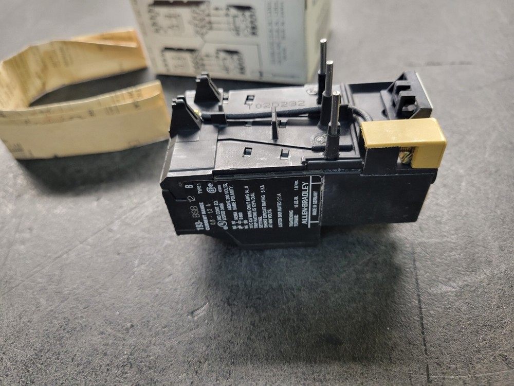 Allen Bradley #193-BSB12 Overload Relay.