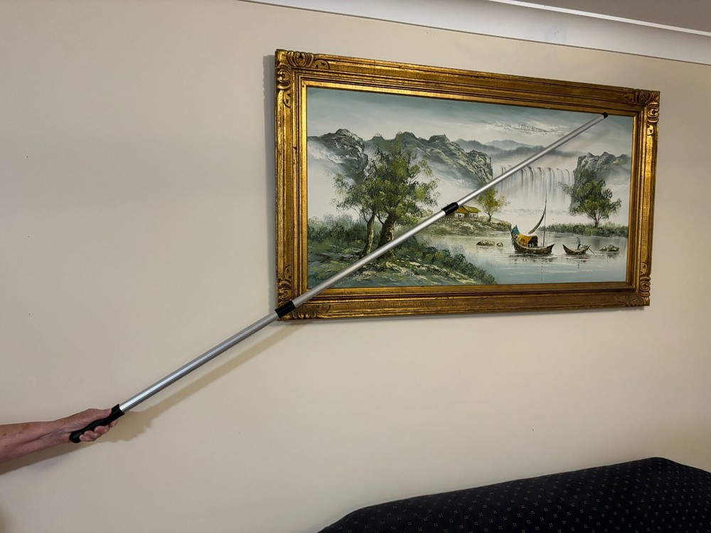 Three piece alum handle with acme thread