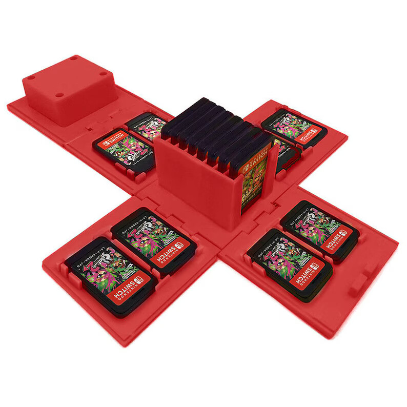 Nintendo Switch Game Card Cube 16-in-1 Foldable Storage Case