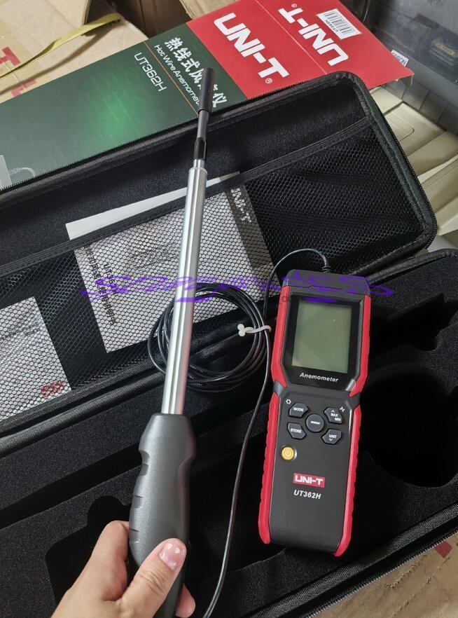UNI-T UT362H Hot Wire Anemometer Sensor Wind Velocity/Volume/Temperature Tester