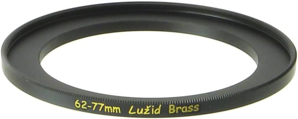 LUŽID Brass 62Mm to 77Mm Step up Filter Ring Adapter Luzid