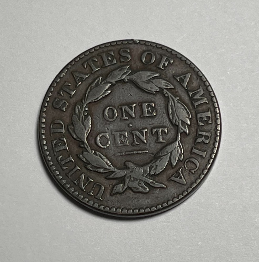 1831 Large Cent (#7884) Nice VF-XF.