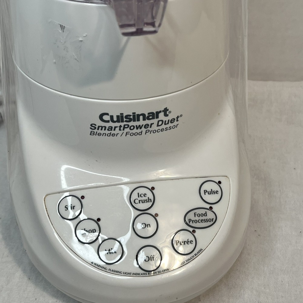 Cuisinart Smart Power Duet, Blender/Food Processor - WHITE- BFP-703