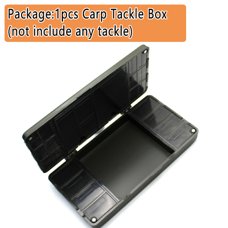 FISHING TACKLE BOX TERMINAL TACKLE SYSTEM CARP SWIVELS HOOKS