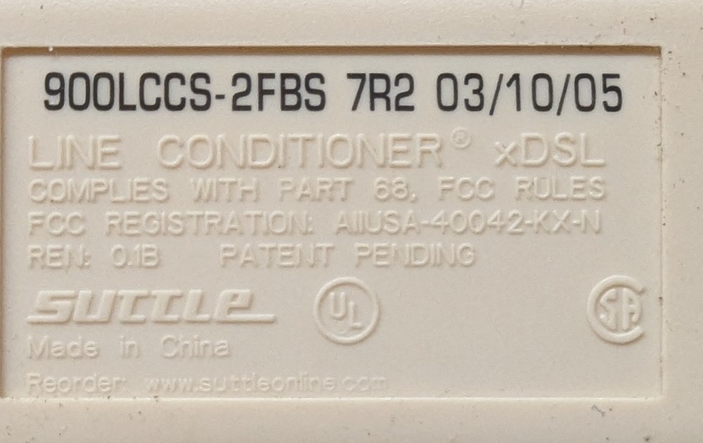 DSL Phone Line Filter