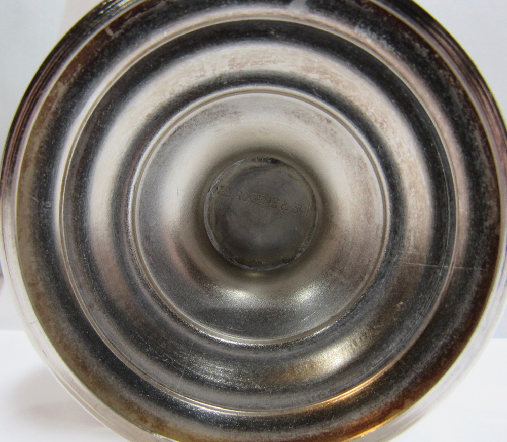 Wm. Rogers & Son Silver Plate Brandy Snifter Cordial Footed Cup