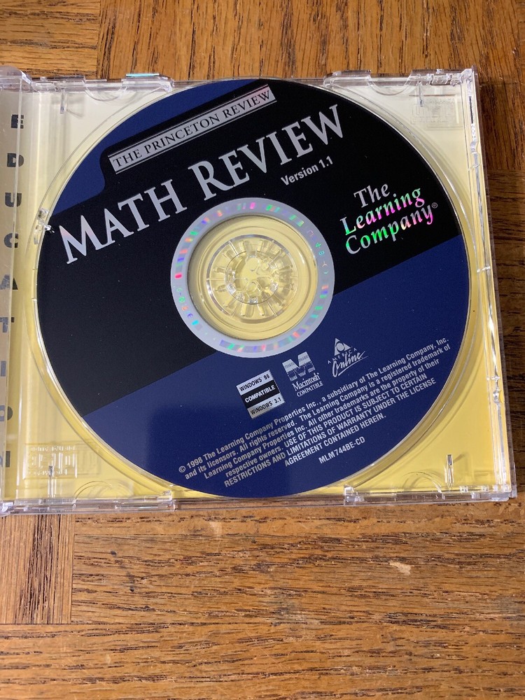 The Princeton Review Math Review PC Cd