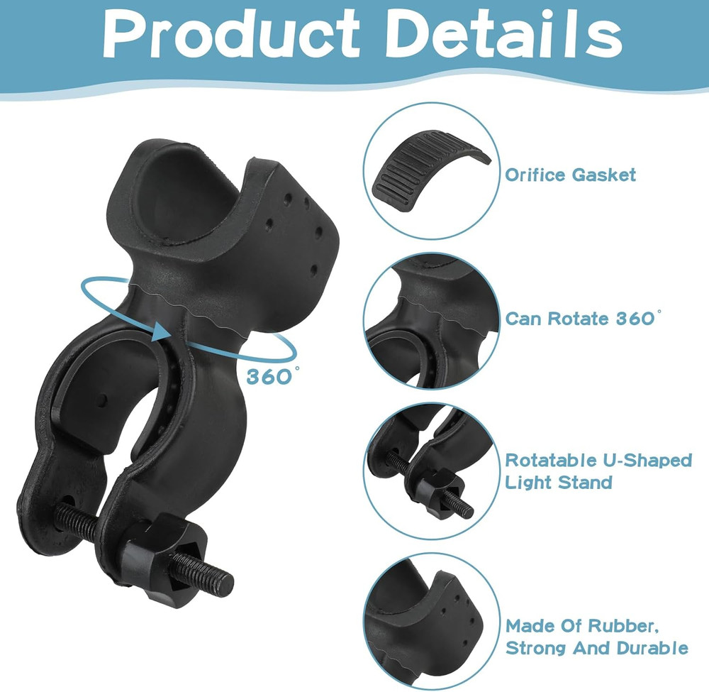 2Pcs Black Cane Holder for Universal Crutches, Stick Bracket Accessories for Dri