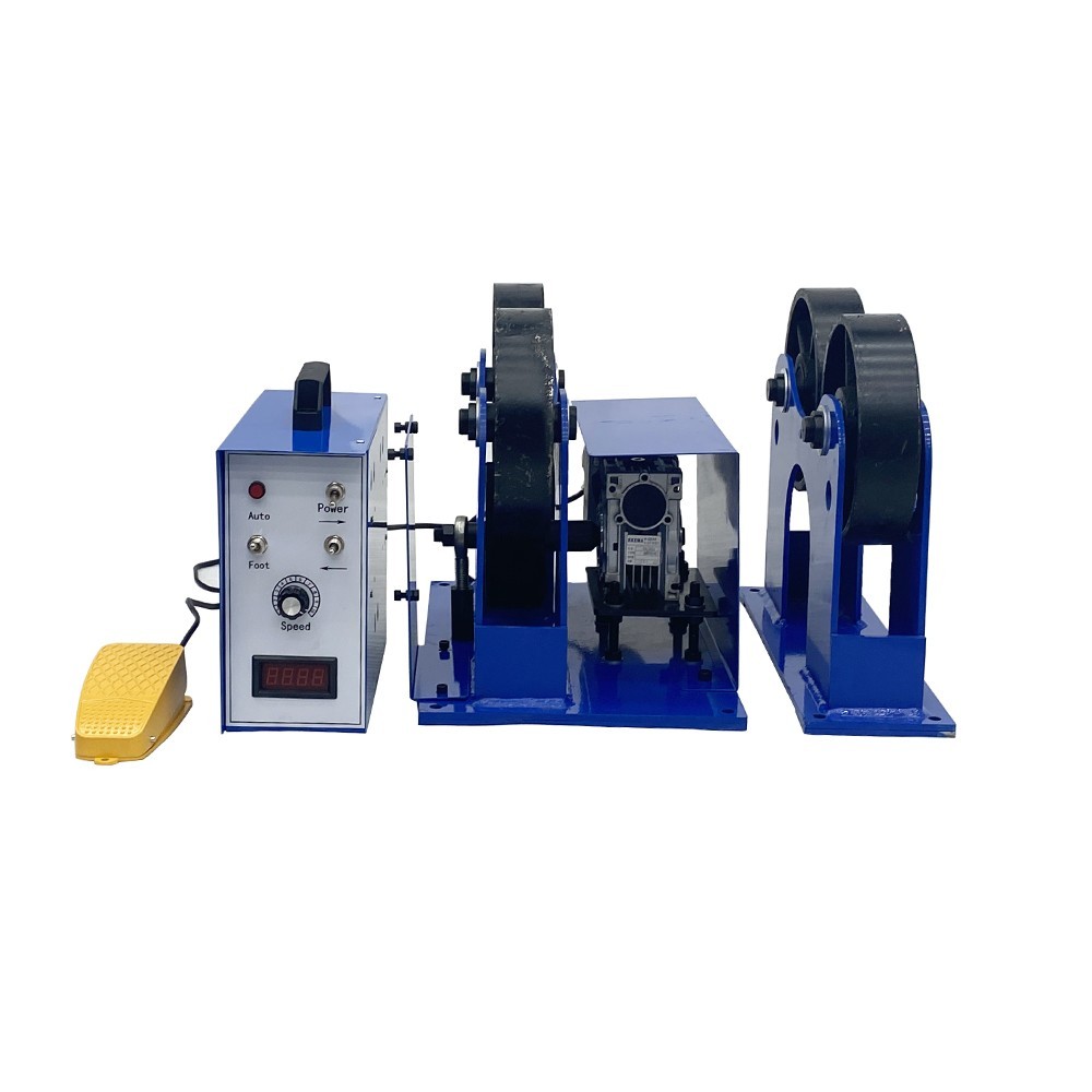 110V Iron Wheel Welding Rotary Rollers 125W