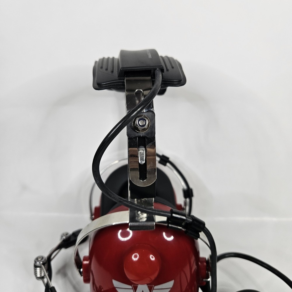 AVCOMM AC-250PNR Red Headset Bundle With Accessories #1