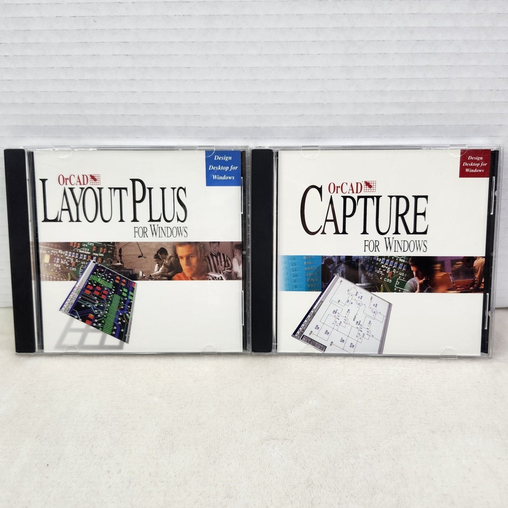 OrCAD Capture 7.0 + LayOut Plus EDA Electronic Engineer Software for Windows