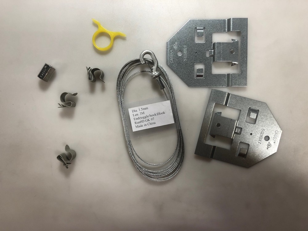 Erico SCMKC Security Camera Mounting Kit - Between T-Grid