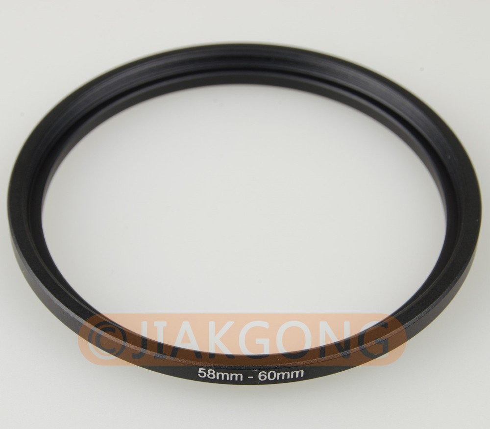 58mm-60mm 58-60 mm Step Up Filter Ring Stepping Adapter
