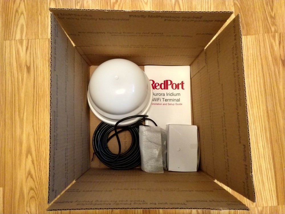 RedPort Aurora Iridium Wifi Satellite Terminal