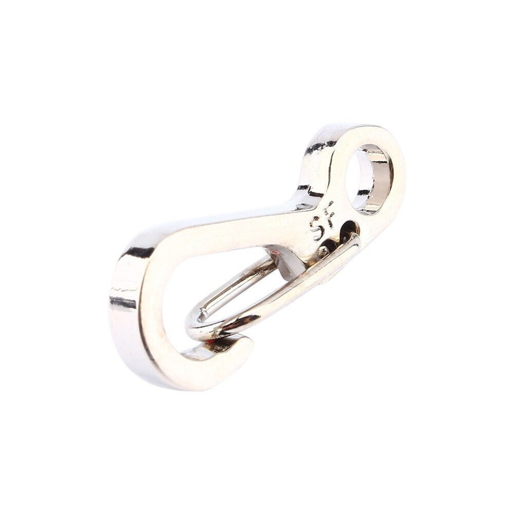Mini EDC Carabiner Snap Spring Clips Hook Survival Tool