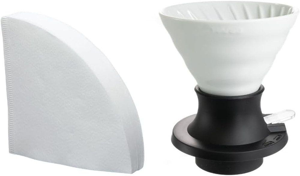 V60 Ceramic Immersion Dripper "Switch", 200Ml White