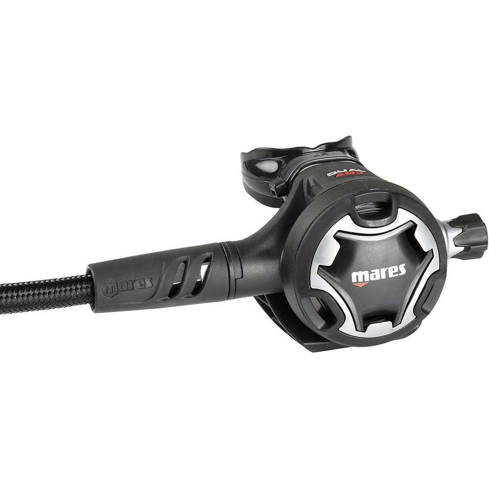 Mares Dual ADJ 62X Regulator, INT - Black/Black