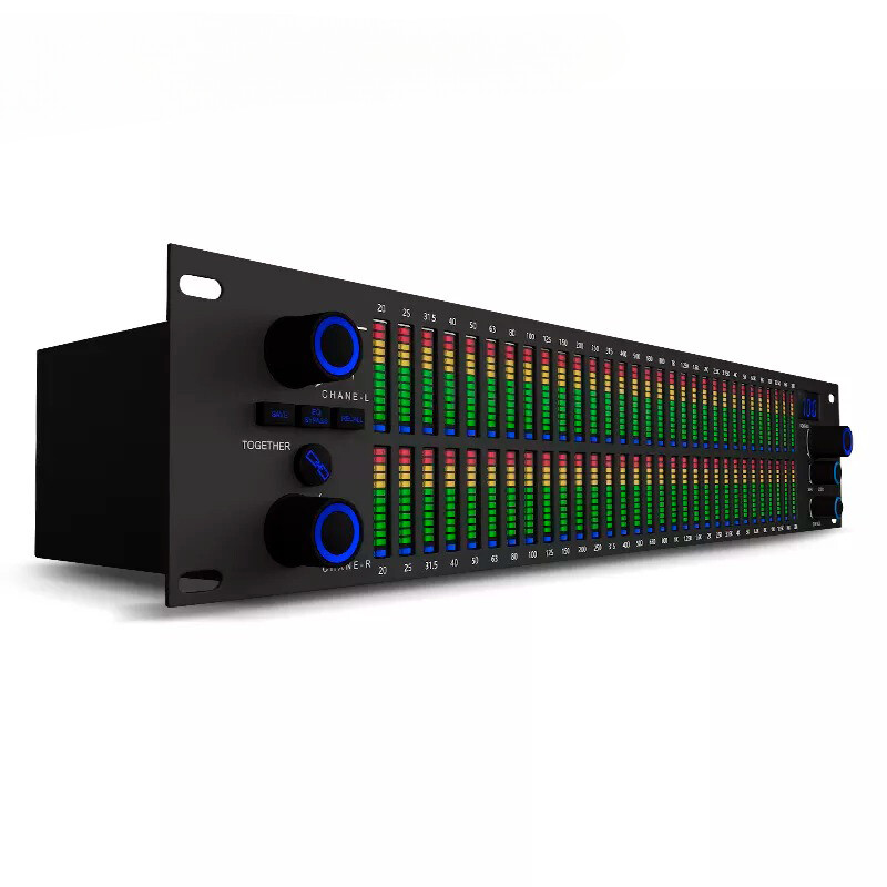 Q-312 Professional Audio System Standard 2U Design Led Player Digital Equalizer