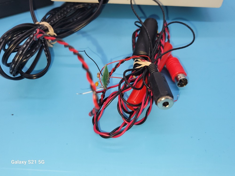 National Instruments NI DAQPad-6016+ ADAPTER-USB CABLE + RED/ BLACK CABLES