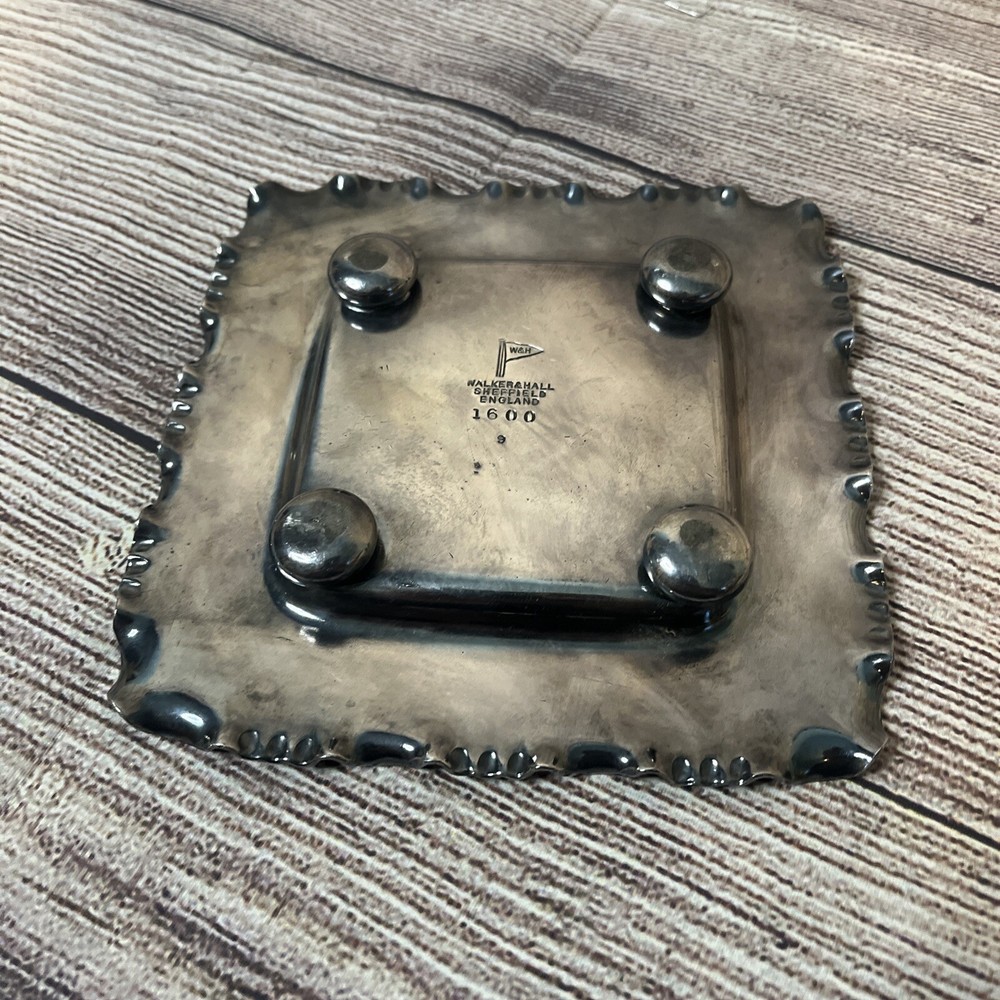 walker and hall silver plate antique