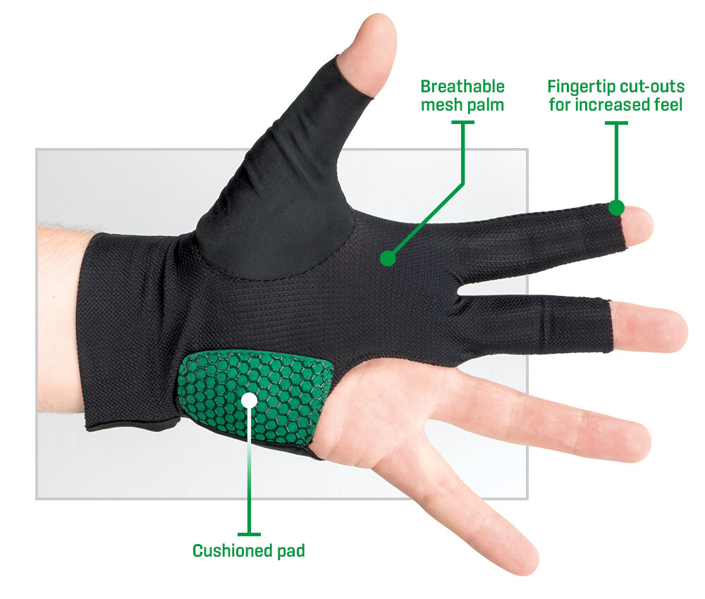 McDermott Billiard Glove Left Hand