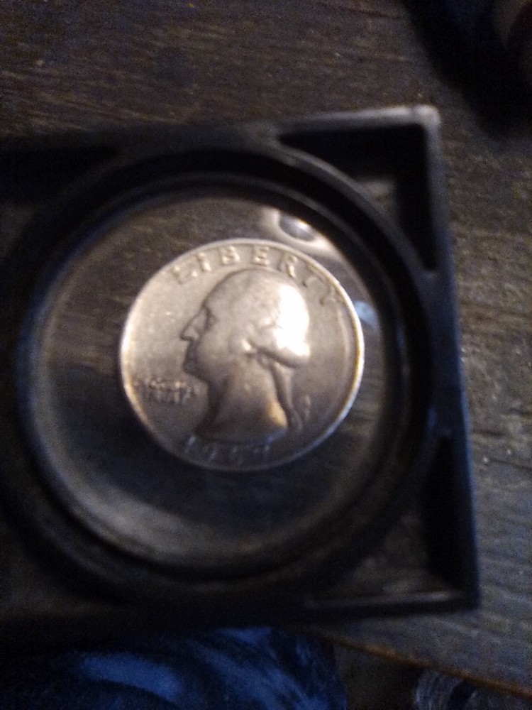 1967 Quarter Ring Around Inside Rim, Strike Errors, Off Center