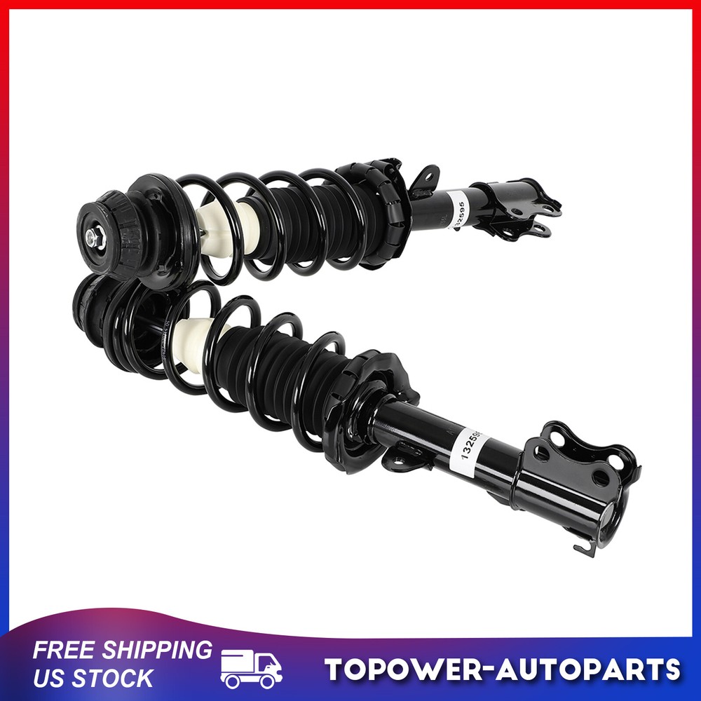 For 2012-2019 Nissan Versa Front Pair Complete Struts Shock w/Spring Assembly