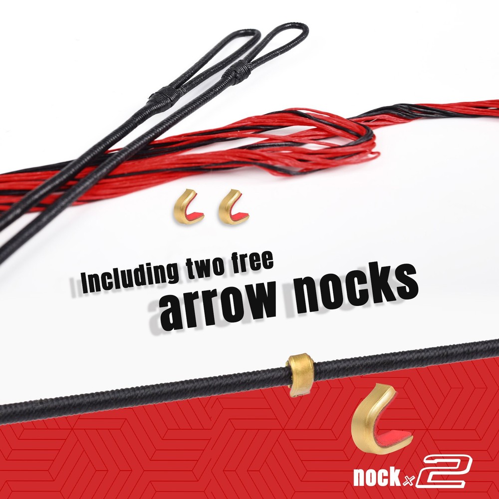 Archery 56-62" Recurve Bow Bowstring Archery Replacement Strings Longbow Hunting