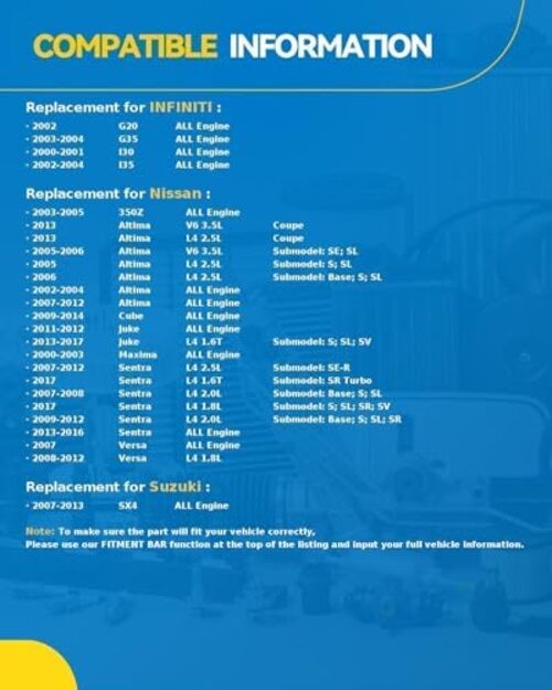 Ceramic Front Brake Pads For Sentra 2007-2017, 4 Pcs replace # D815A