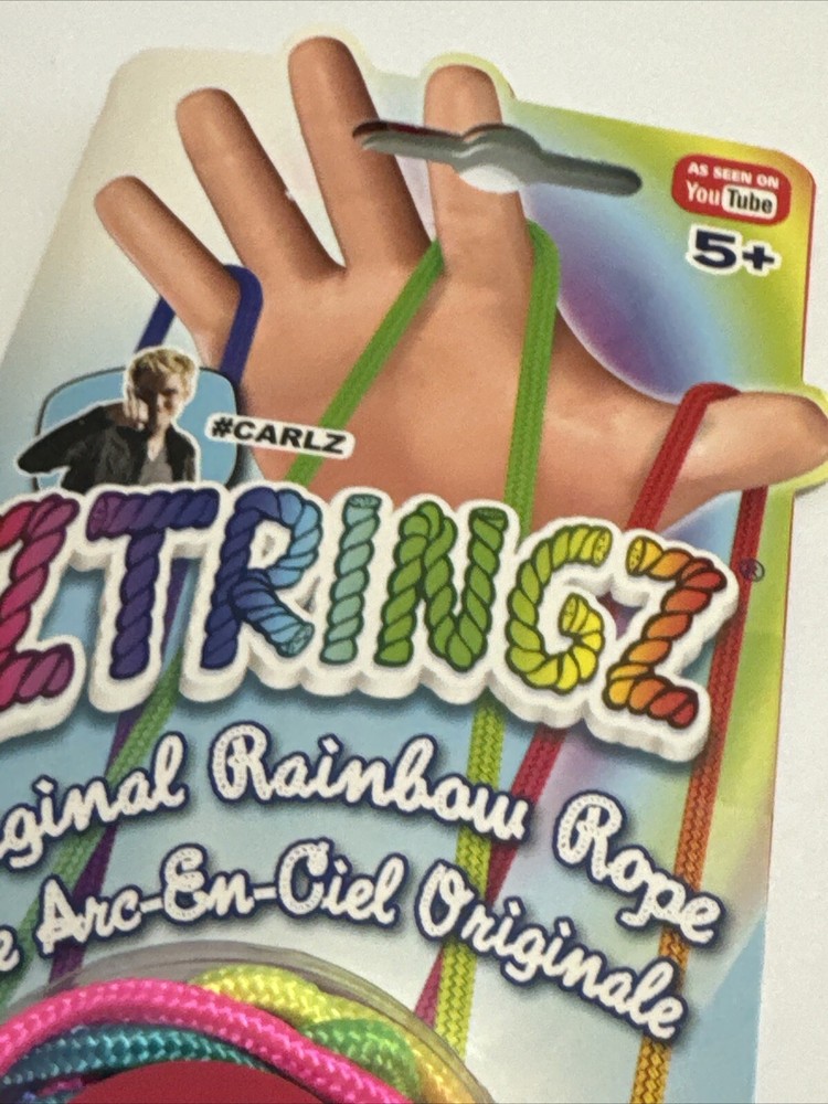 ZTRINGZ Original Rainbow Rope Create Finger String Shape Activity Fun Gift NEW