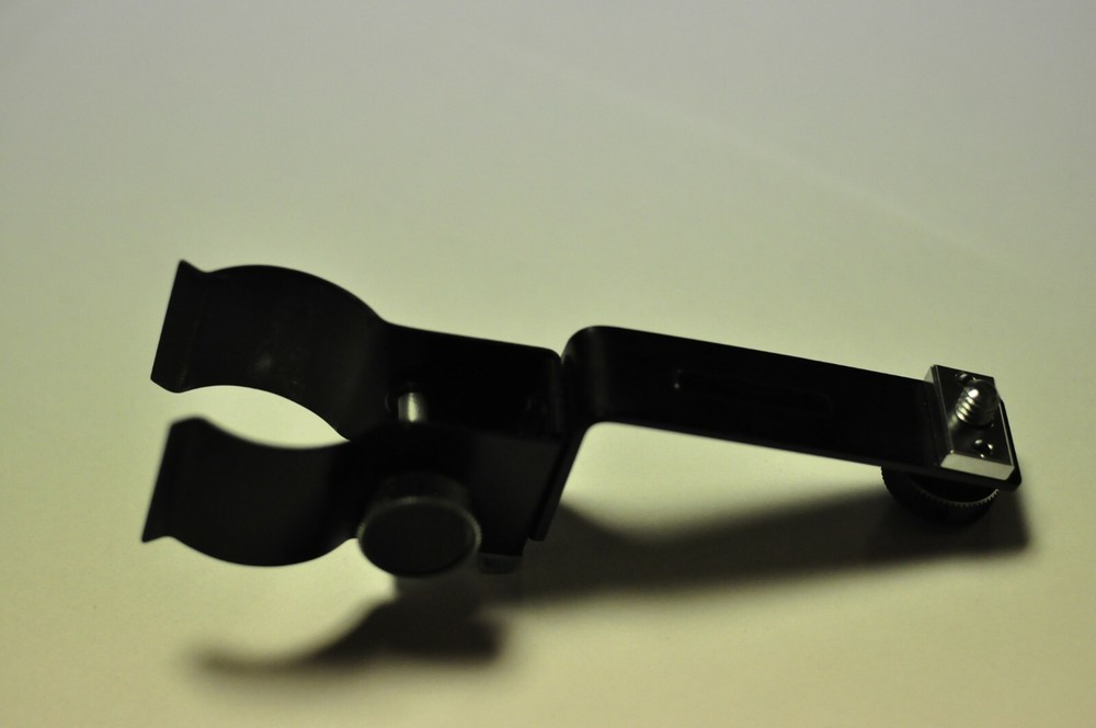 Hasselblad adjustable flash or accessory bracket.