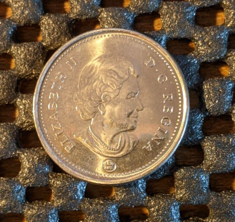 CANADA 5 CENTS NICKEL 2006 BU